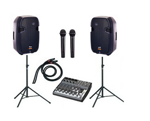 מערכת הגברה ניידת מקצועית TRX Audio P5000
