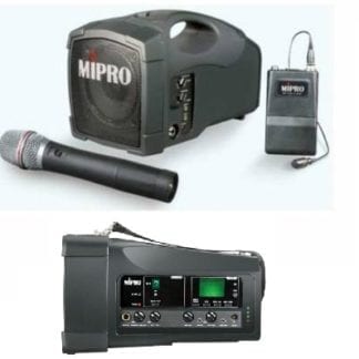 בידורית ניידת MIPRO MA 101 SU (מיקרופון)