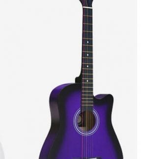גיטרה אקוסטית מוגברת איכותית מבית C38 purple CEHARD